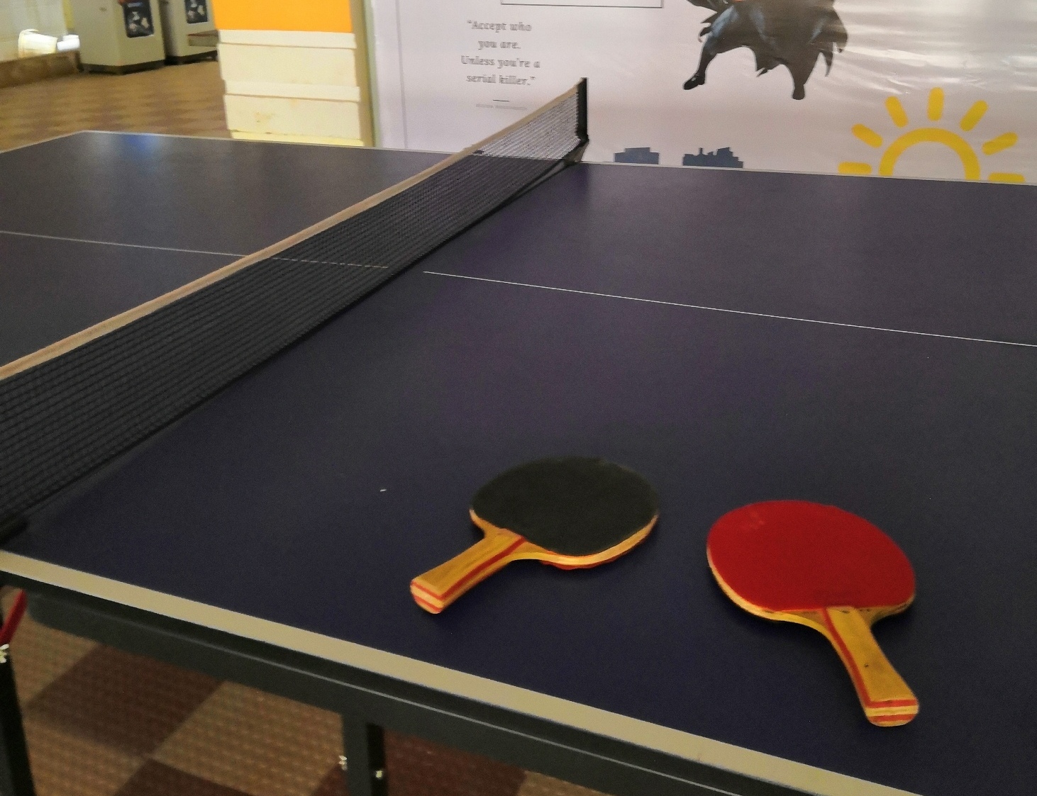 Table tennis at Tikaana